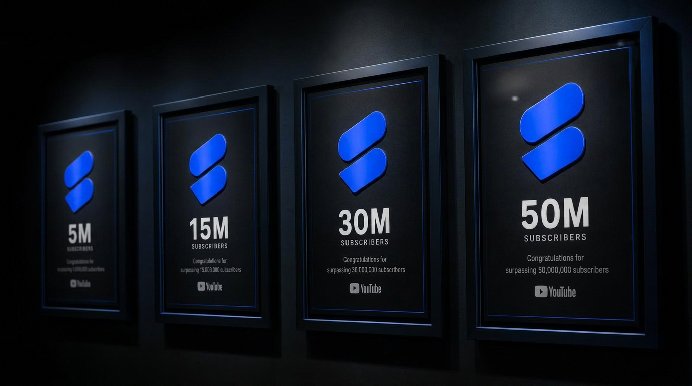 Placas de premiação Pag Já